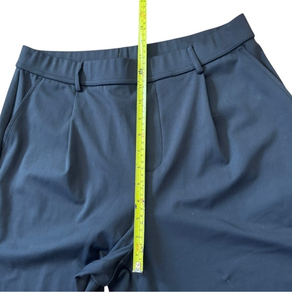 Halara NWT Wide Leg Black Trousers Liquid Knit Pants Women’s L Workwear Comfort - Picture 8 of 10